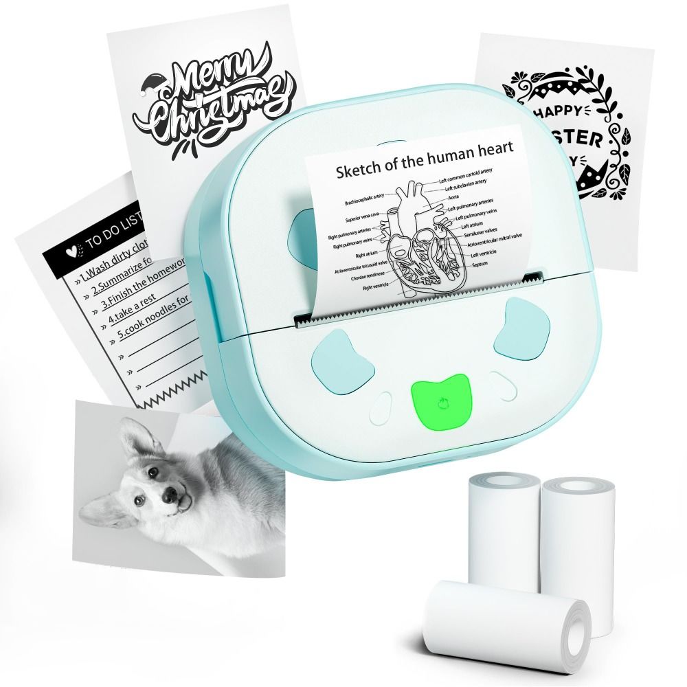 Printer Stiker Mini dengan 3 G - Mini Pocket Thermal Printer Paper Roll ulasan dan harga