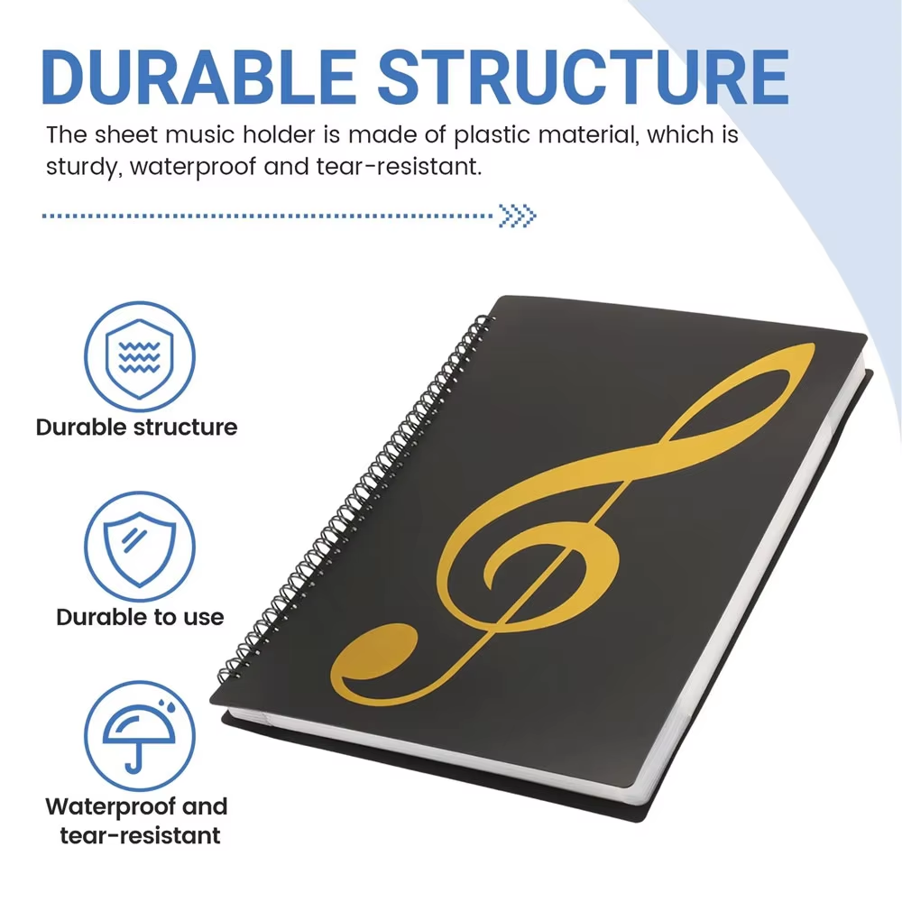 Fleksibel 40 Halaman Folder Sk - Blank Sheet Music Notebook ulasan dan harga