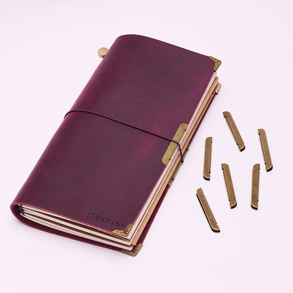 Aksesoris Sampul Buku Catatan  - Vintage Leather Journal Notebook ulasan dan harga