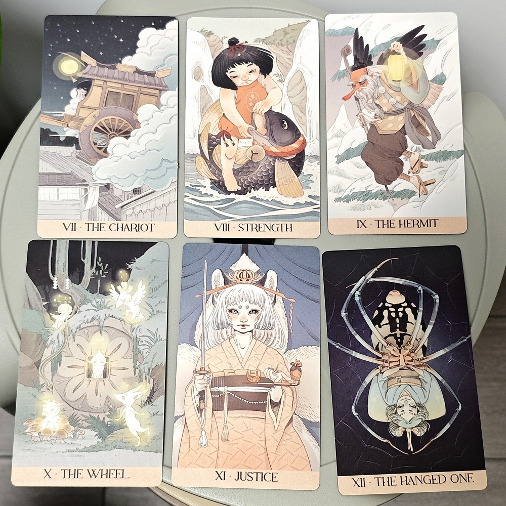 Kartu Tarot Yokai 78 Buah Kart - Tarot Deck With Guidebook ulasan dan harga