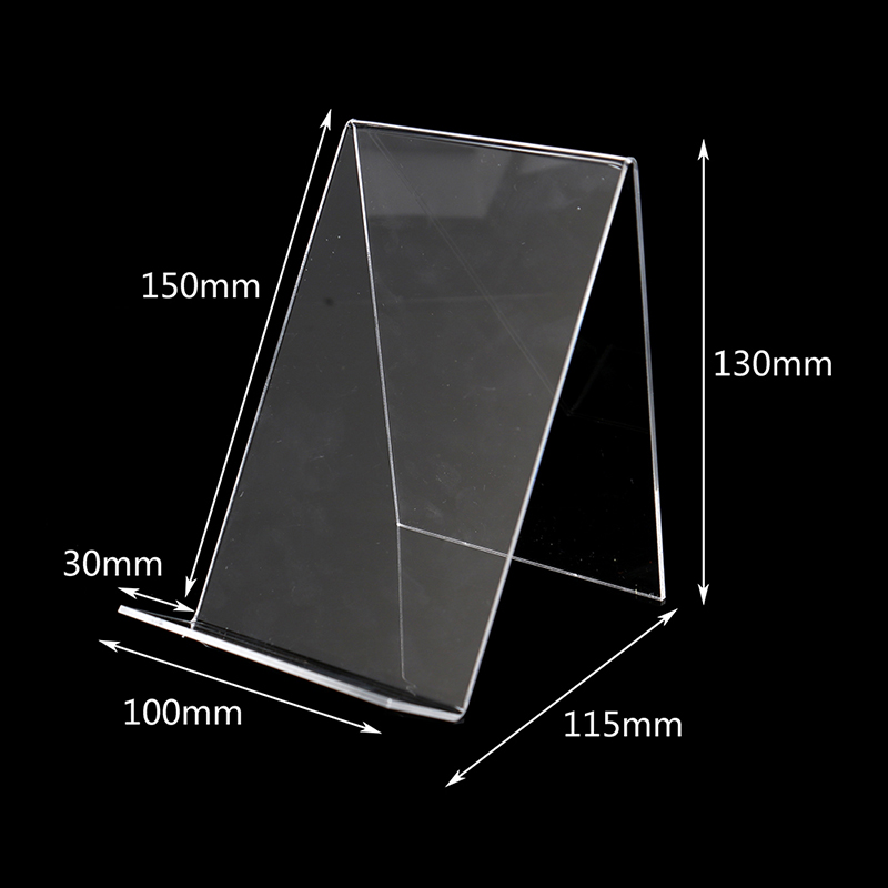 📚   1 Buah Rak Pajangan Buku A - Clear Acrylic Book Stand Holder ulasan dan harga